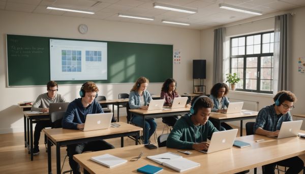 Travail équipe élèves distanciel